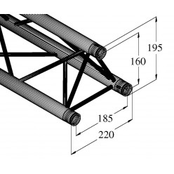 ALUTRUSS DECOLOCK DQ3-2500 3-Way Cross Beam